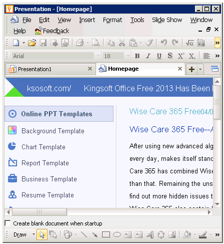 Kingsoft Presentation